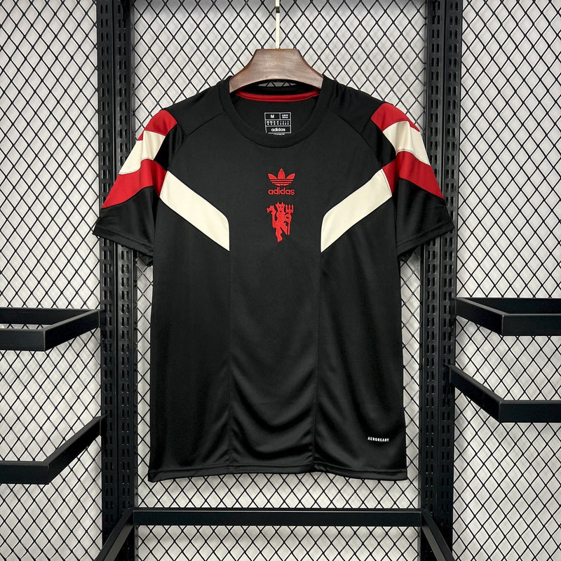 Camisa Manchester United 2024/25 Originals Tee Black
